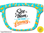 Go Bananas - Fun and Funky Toppers for Pair Eyewear | Pair Eyewear Compatible | w/Visual Design Tools
