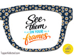 Denim & Daisies | Magnetic Glasses Topper | All Metal Topper for Pair Eyewear | 8 Fade and Split Options to any color