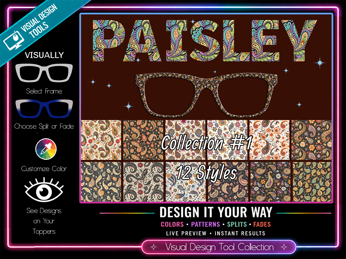 Paisley Patterns Collection 1 - w/Visual Design Tools