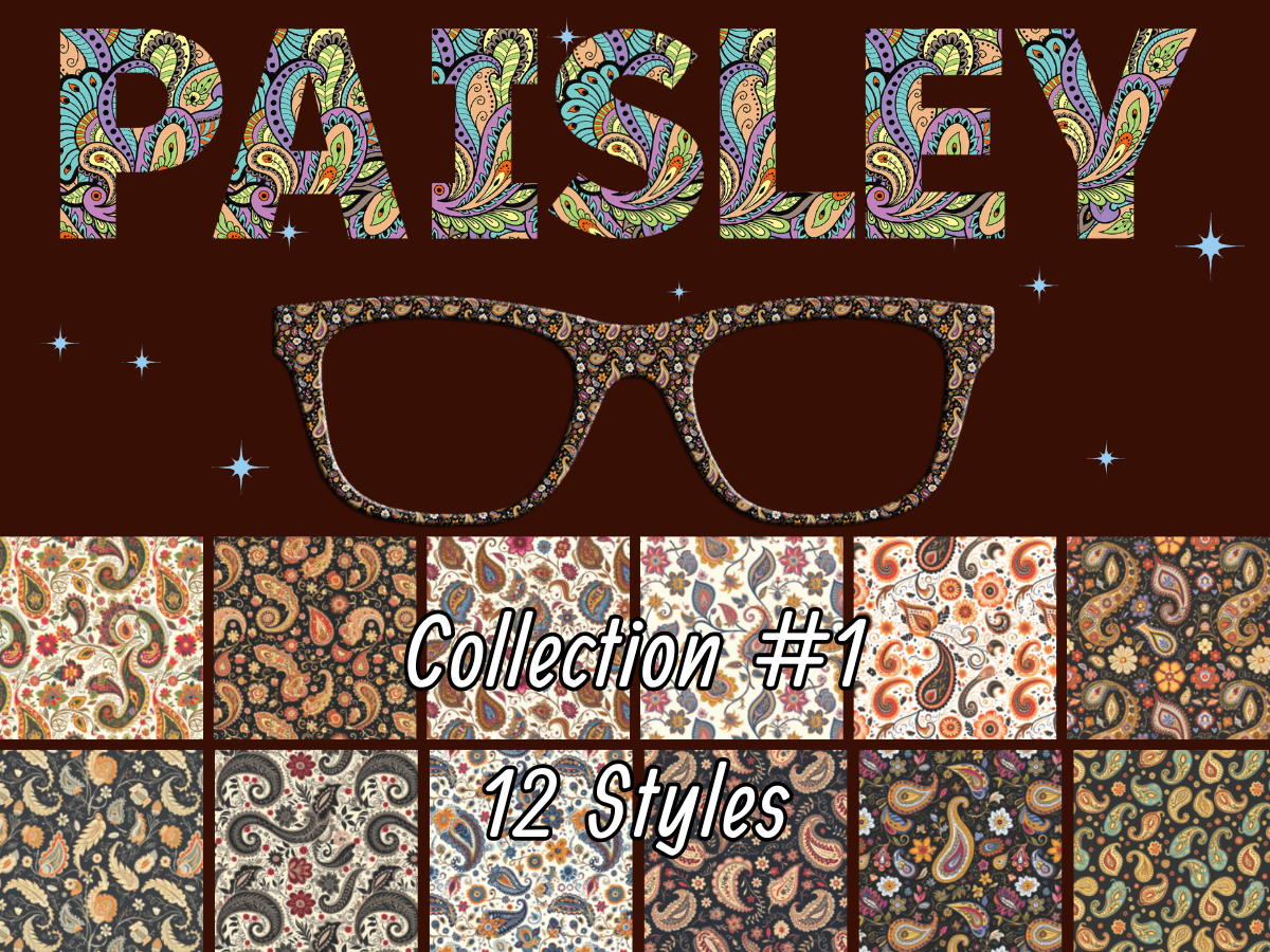 Paisley Patterns Collection 1 - w/Visual Design Tools