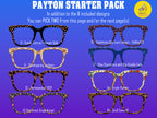 Payton Pair Eyewear Compatible - Top Frames Compatible with Pair Eyewear - 11 Topper Collection - bundle priced - Payton