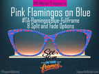 Pink Flamingos over any color you want - Design Your Own | Pair Eyewear Compatible | w/Visual Design Tools