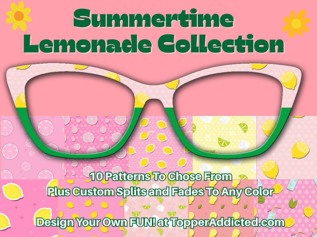 Summertime Lemons | Pair Eyewear Compatible | w/Visual Design Tools