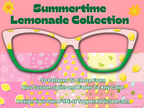Summertime Lemons | Pair Eyewear Compatible | w/Visual Design Tools