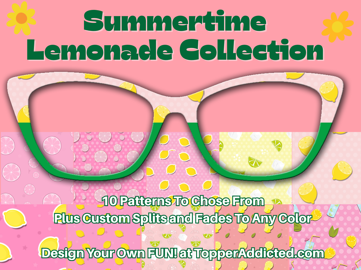 Summertime Lemons | Pair Eyewear Compatible | w/Visual Design Tools