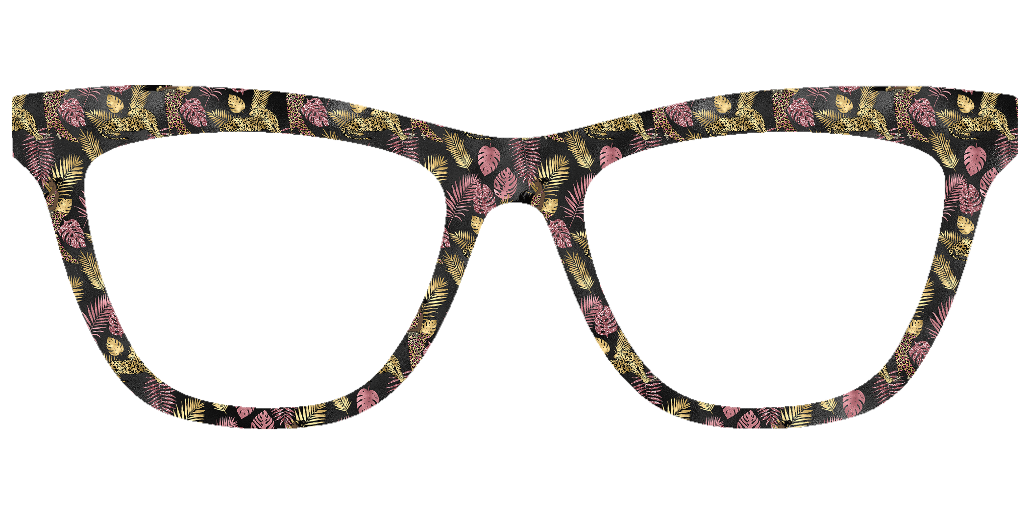 Pink and Black Leopard Prints #1 w/Visual Design Tools