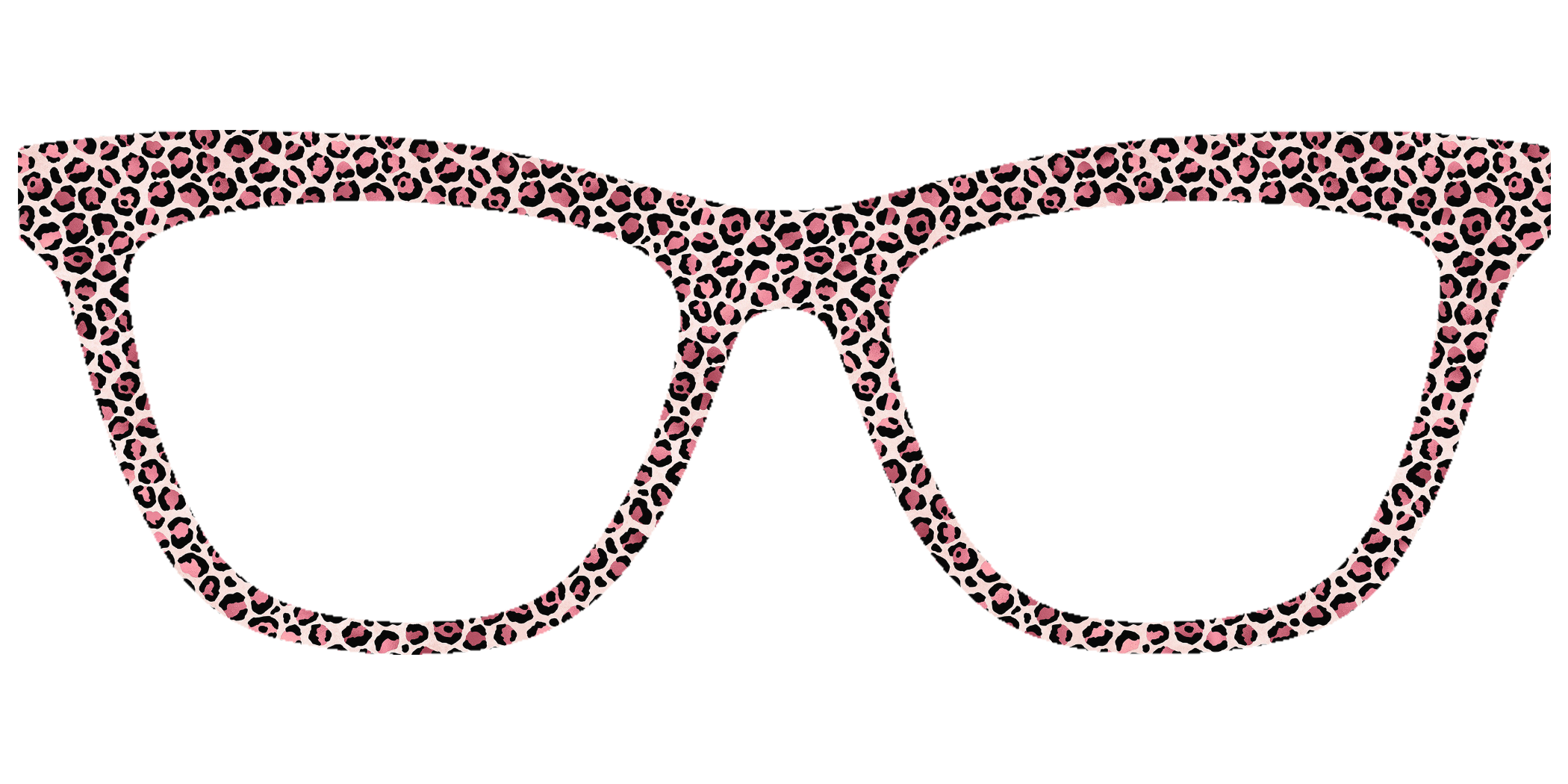 Pink and Black Leopard Prints #1 w/Visual Design Tools