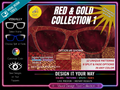 Red and Gold Collection 1 w/ Visual Design Tools