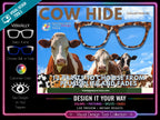 Cow Print/Cow Fur Collection #2 | Pair Eyewear Compatible | w/Visual Design Tools