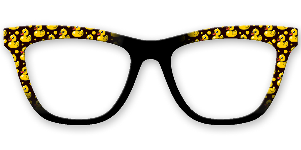 Rubber Duck Patterned all Metal Topper compatible with Pair Eyewear