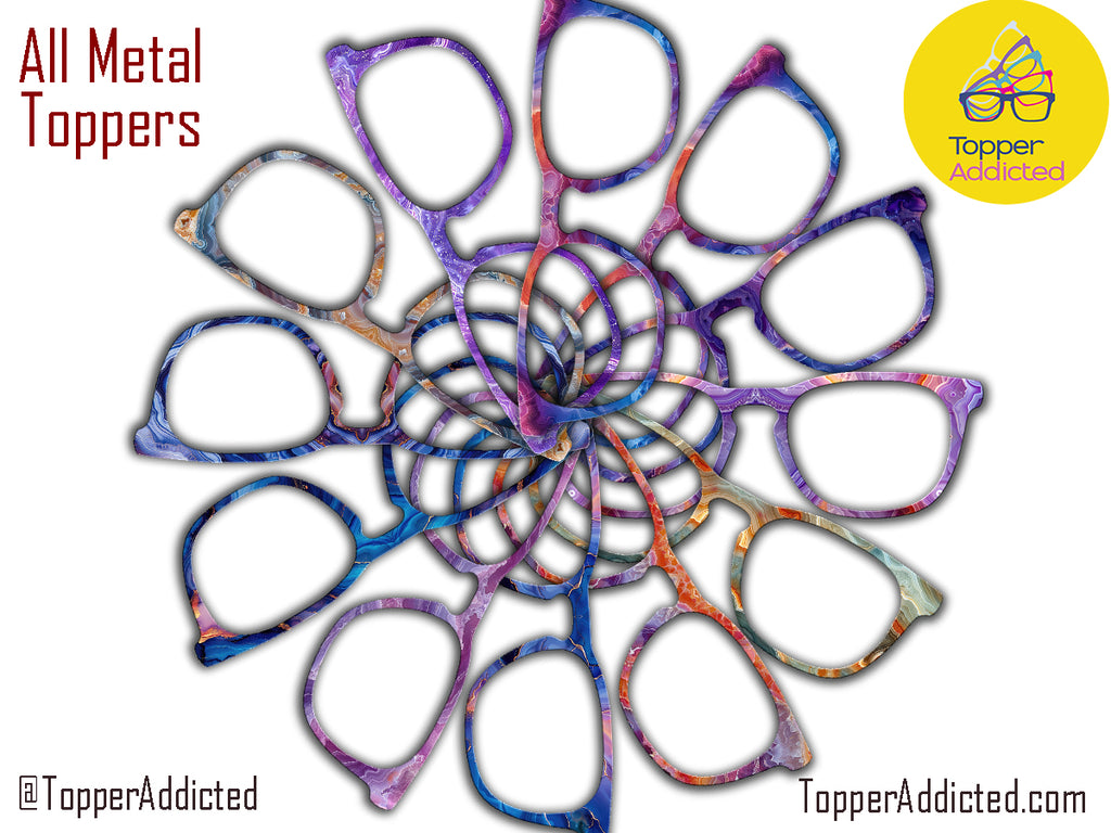 Agate Abstract Collection #1 | Pair Eyewear Compatible | w/Visual Design Tools