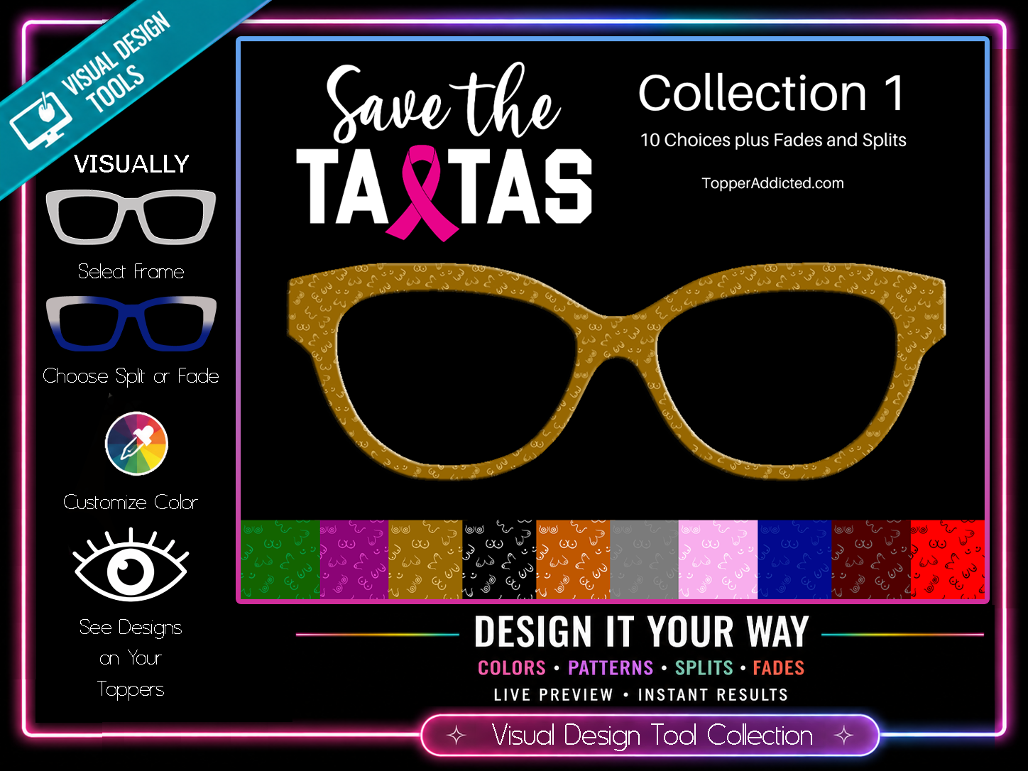 Save the Ta-Tas Collection -w/Visual Design Tools