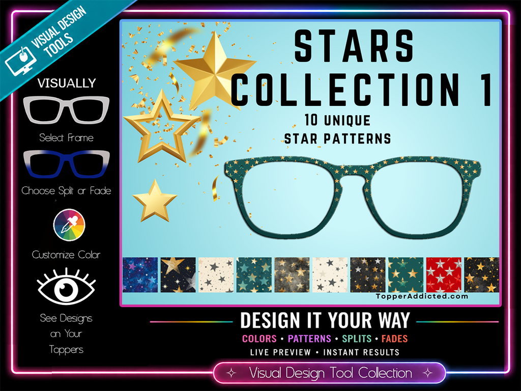 Stars Collection 1  - w/Visual Design Tools