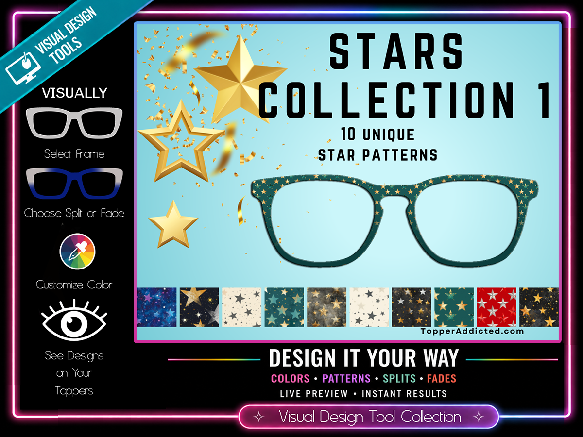 Stars Collection 1  - w/Visual Design Tools