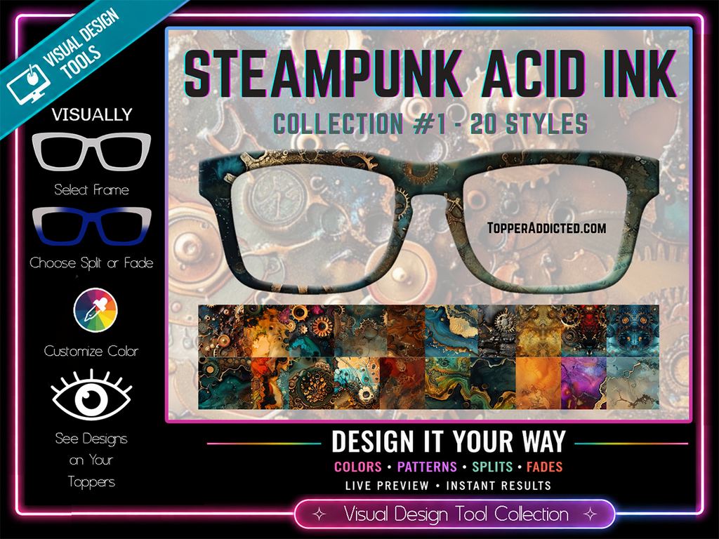 Steampunk Acid Ink - w/Visual Design Tools