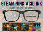 Steampunk Acid Ink - w/Visual Design Tools