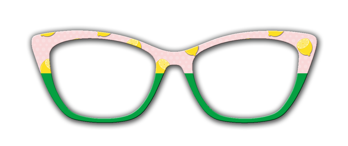 Summertime Lemons | Pair Eyewear Compatible | w/Visual Design Tools