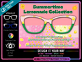 Summertime Lemons | Pair Eyewear Compatible | w/Visual Design Tools