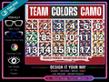 Team Colors Camouflage with Visual Design Tools