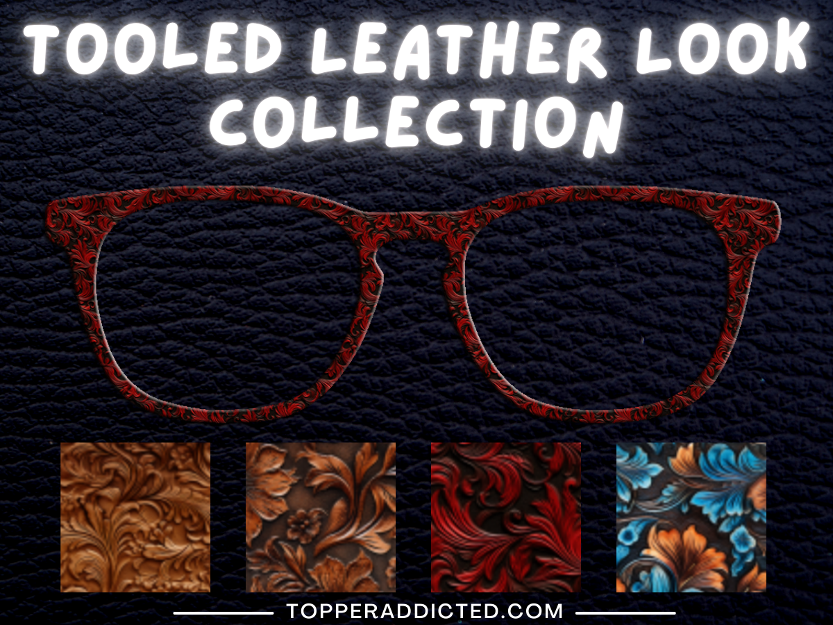 Tooled Leather - Western Look - with Visual Design Tools