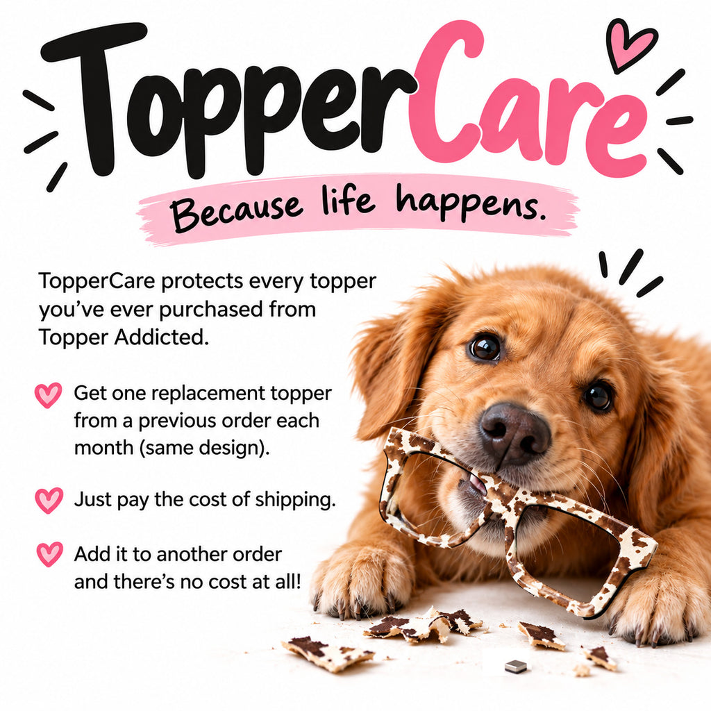 TopperCare Standard - Once a month - no questions asked - replacement topper!