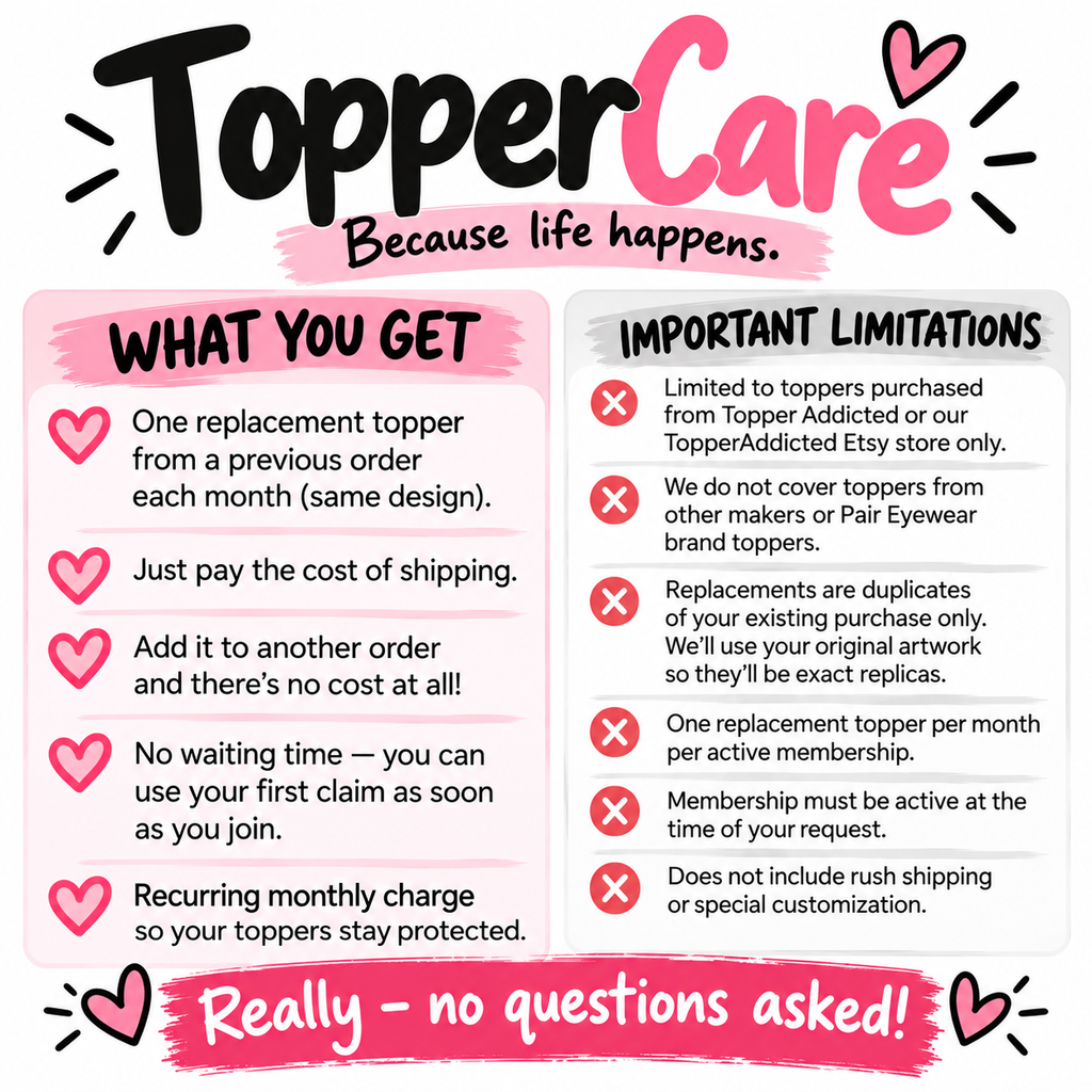 TopperCare Gold - Replacement Options Plus 1795 points a month!