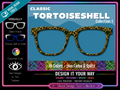 Tortoiseshell Collection #1 | Pair Eyewear Compatible | w/Visual Design Tools