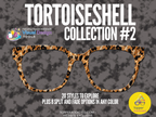 Tortoiseshell Collection #2 | Pair Eyewear Compatible | w/Visual Design Tools