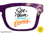 Twilight Bloom - Metal Toppers - Compatible with Pair Eyewear
