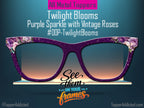 Twilight Bloom - Metal Toppers - Compatible with Pair Eyewear