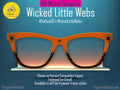 Wicked Little Webs - Halloween Spider and Web Toppers Compatible With Pair Eyewear