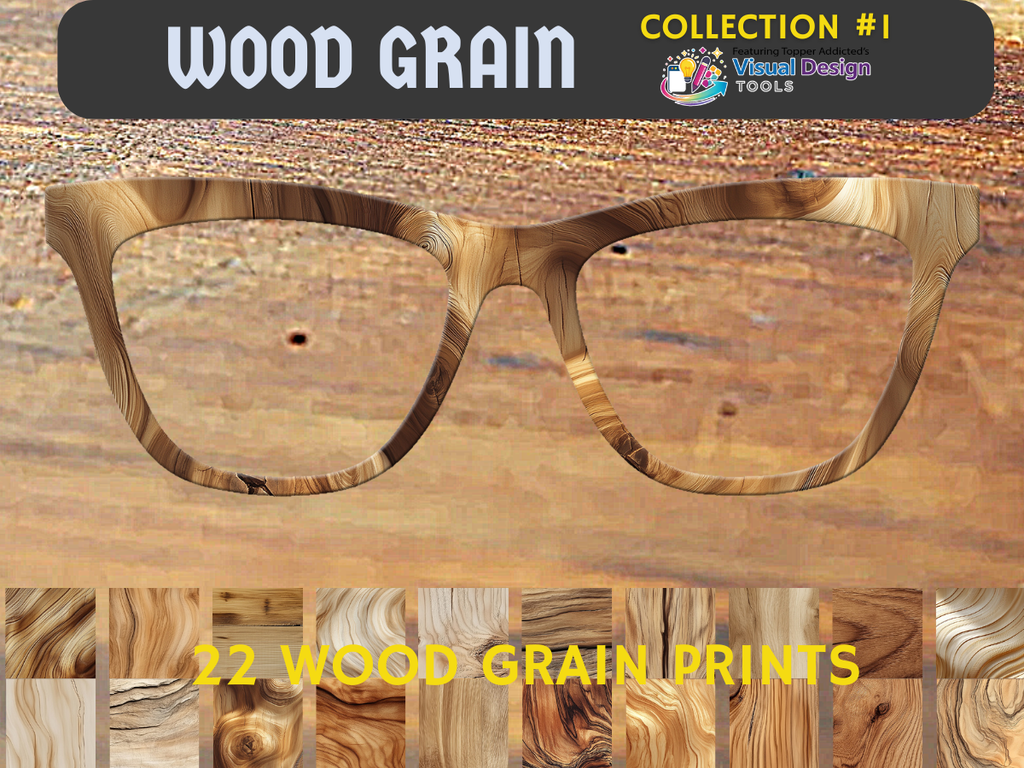 Wood Grains Collection #1 with Visual Design Tools