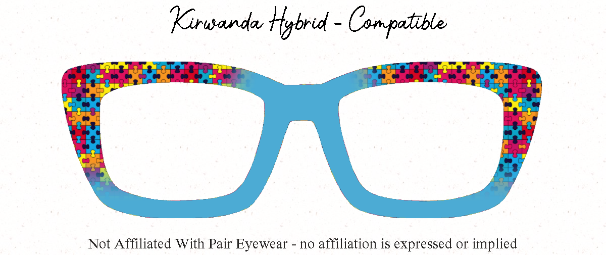 Autism Awareness Collection #1 | Pair Eyewear Compatible | w/ Visual Design Tools