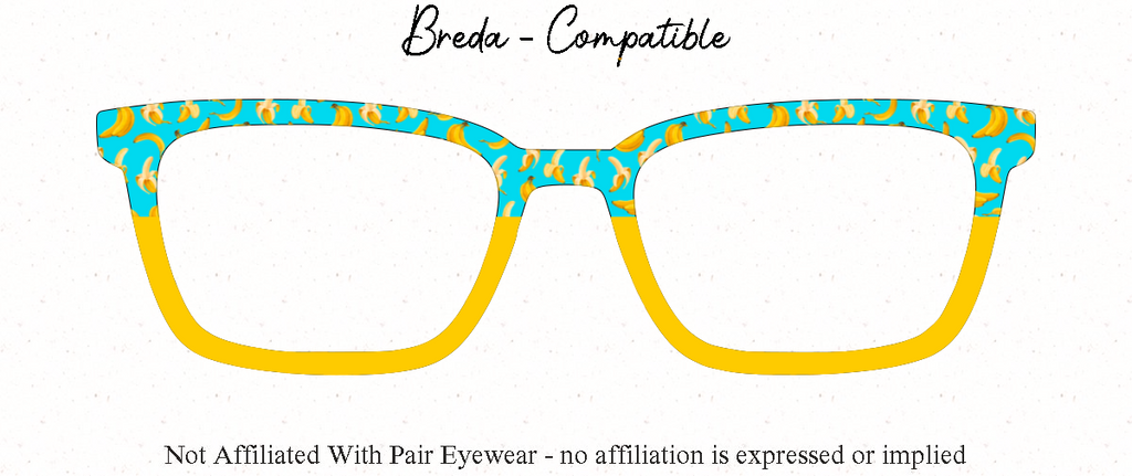 Go Bananas - Fun and Funky Toppers for Pair Eyewear | Pair Eyewear Compatible | w/Visual Design Tools