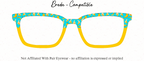 Go Bananas - Fun and Funky Toppers for Pair Eyewear | Pair Eyewear Compatible | w/Visual Design Tools