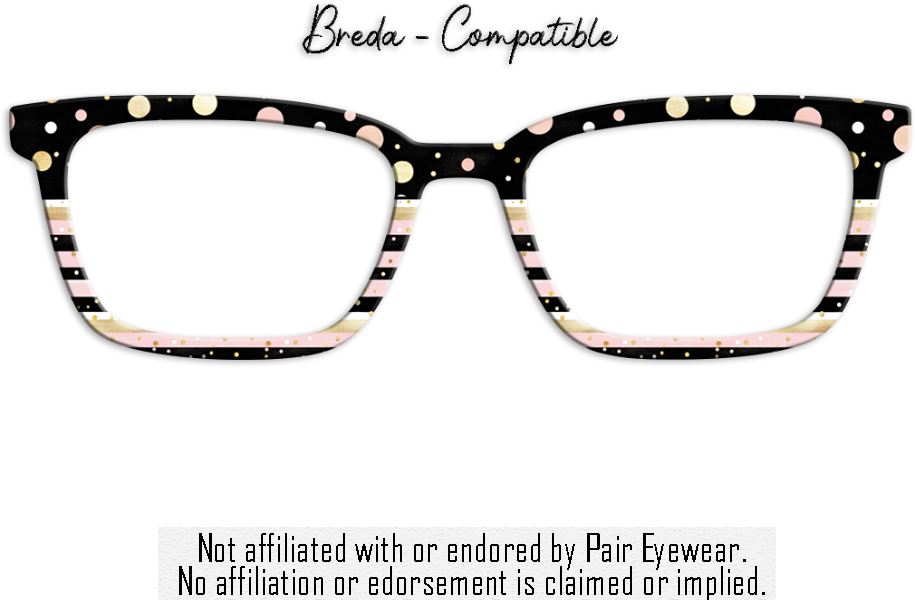 Spec-Tacular Dots - Metal Toppers - Compatible with Pair Eyewear