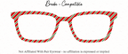 Candy Cane Designs #1 | Pair Eyewear Compatible | w/ Visual Design Tools