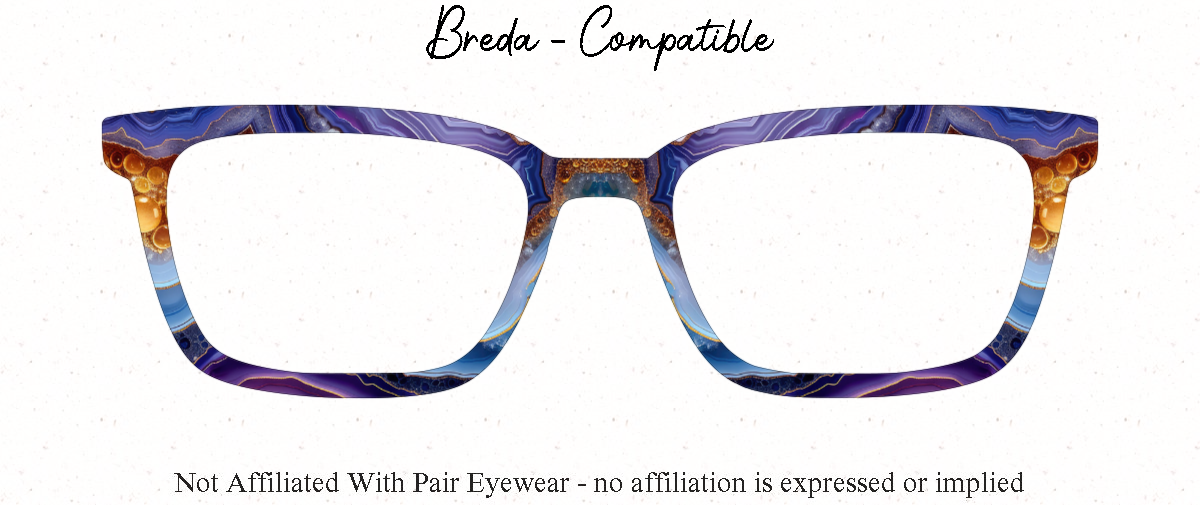 Agate Abstract Collection #1 | Pair Eyewear Compatible | w/Visual Design Tools