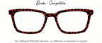 Red Hot Chili Peppers - Patterned all Metal Topper compatible with Pair Eyewear