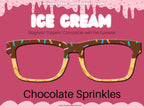 Ice Cream Sundae Themed toppers compatible with all Pair Eyewear styles