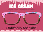 Ice Cream Sundae Themed toppers compatible with all Pair Eyewear styles