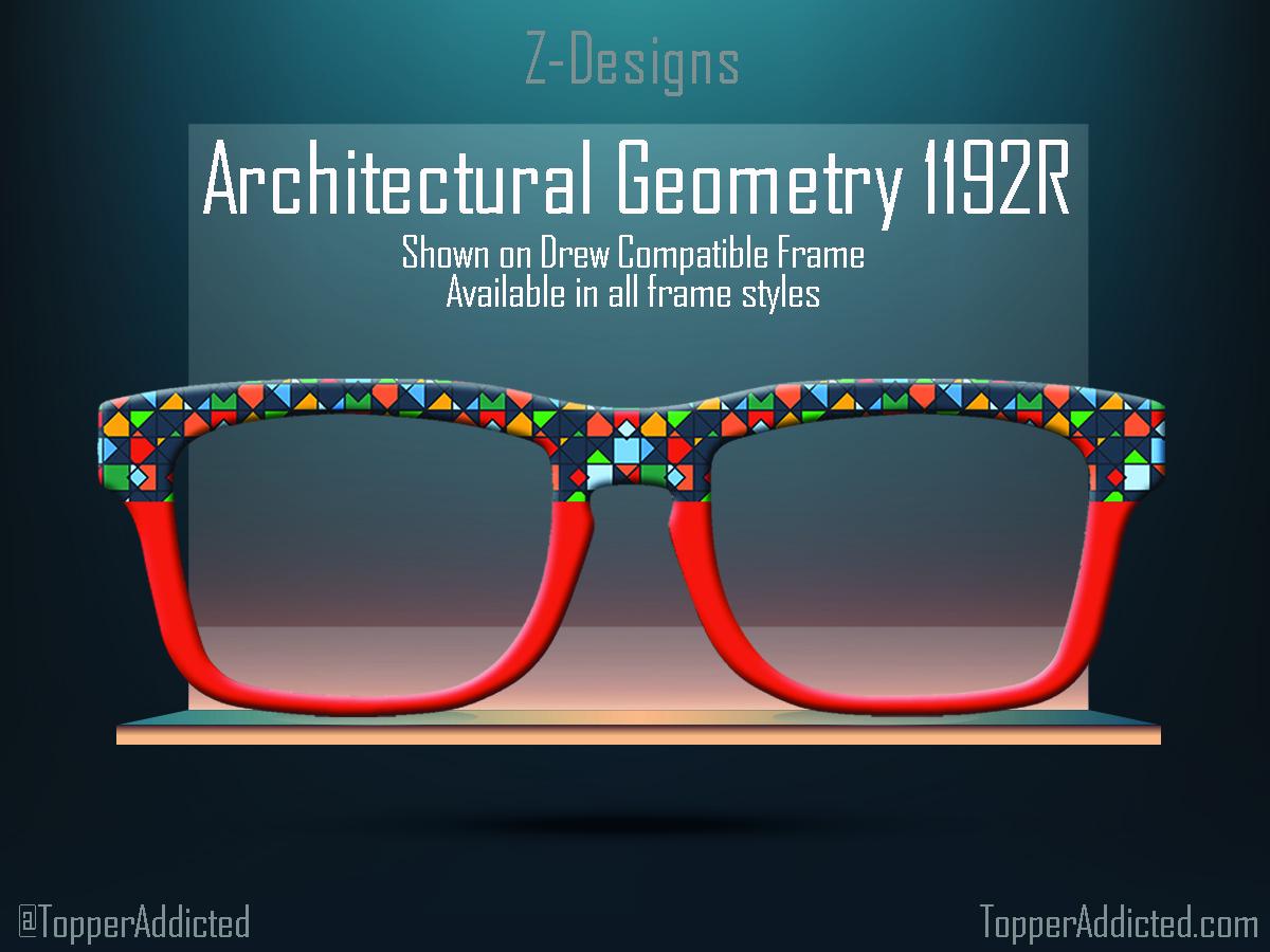 Pair Compatible Magnetic Topper Architectural Geometry Designs and Split Fade Options from TopperAddicted.