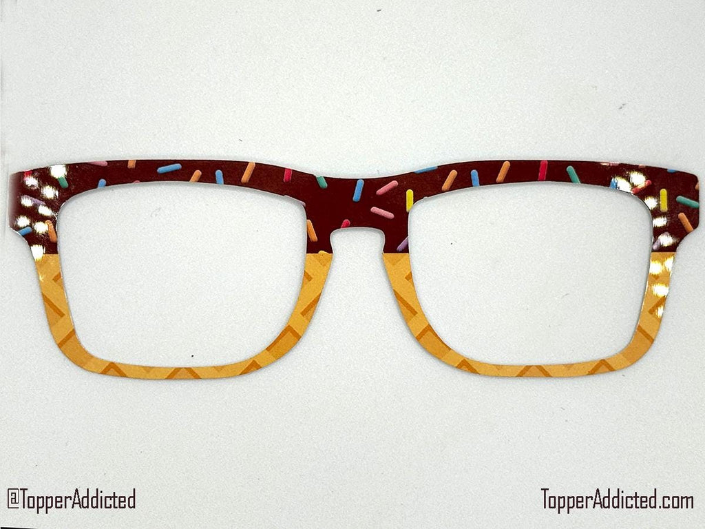 Ice Cream Sundae Themed toppers compatible with all Pair Eyewear styles