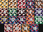 Sports Team color and Custom Camouflage - Camo Print - Pair Eyewear Compatible Magnetic Toppers - Camo Patterns - or we'll make one for you!