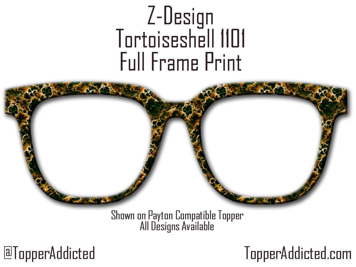 Tortoiseshell Metal Magnetic Topper for Pair Eyewear available for all top frame styles in metal with fast fulfillment.