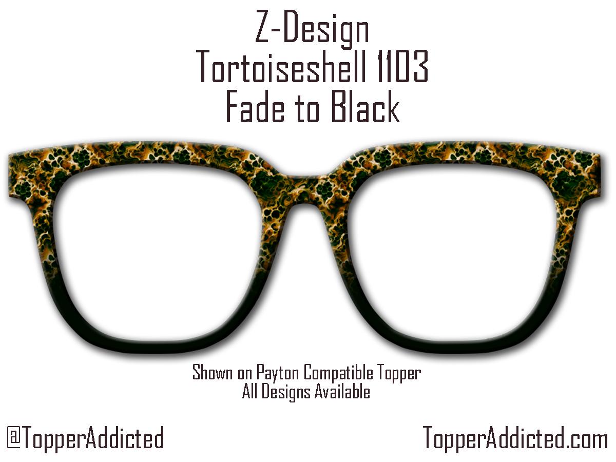 Tortoiseshell Metal Magnetic Topper for Pair Eyewear available for all top frame styles in metal with fast fulfillment.