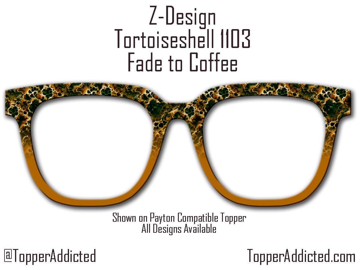 Tortoiseshell Metal Magnetic Topper for Pair Eyewear available for all top frame styles in metal with fast fulfillment.