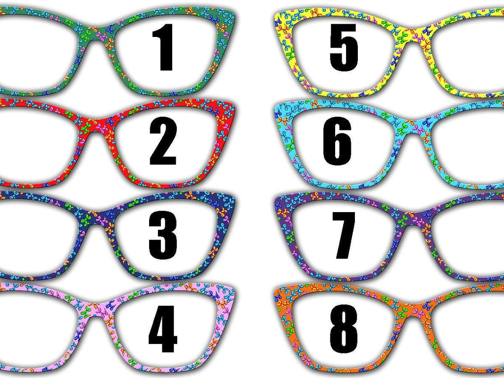 Colorful Balloon Dogs with 14 color options Metal Magnetic Topper for Pair Eyewear FAST delivery