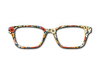 Bright Florals Glasses Frame for Pair Eyewear Compatible Magnetic Toppers - All styles available on Metal Toppers with FAST shipping