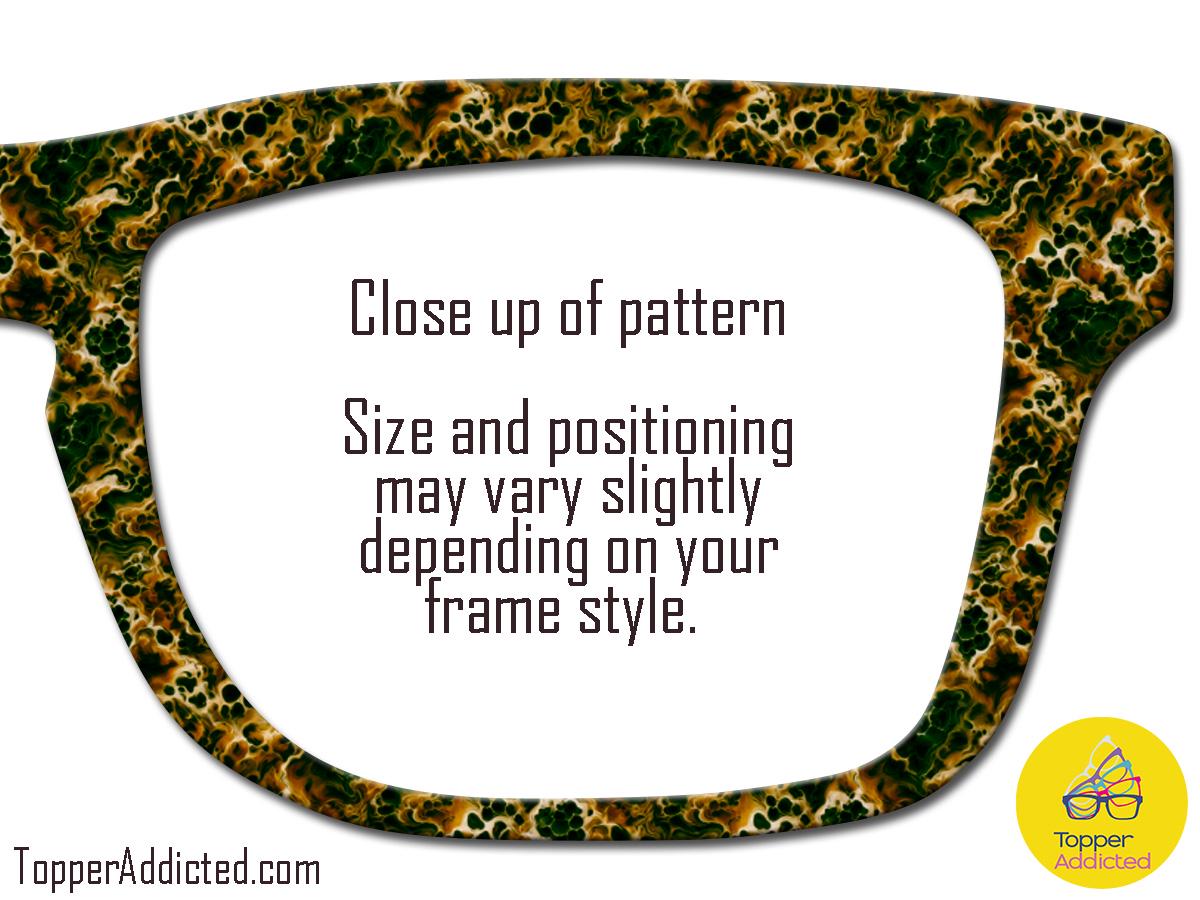 Tortoiseshell Metal Magnetic Topper for Pair Eyewear available for all top frame styles in metal with fast fulfillment.